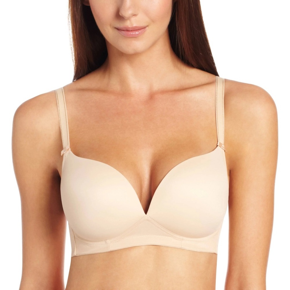 Freya Deco Molded Soft Cup Wireless Bra Nude NWT Size 32DD
